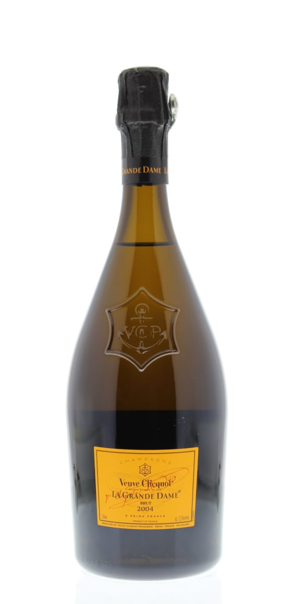 Veuve Clicquot La Grande Dame 2004 Front Bottle Shot