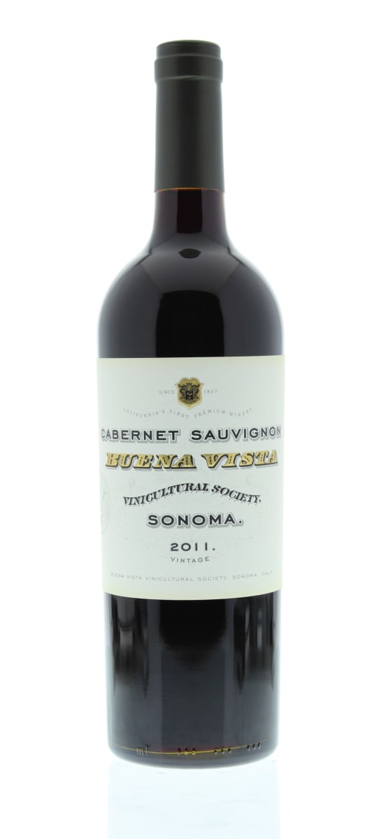 Buena Vista Sonoma Cabernet Sauvignon 2011 Front Bottle Shot