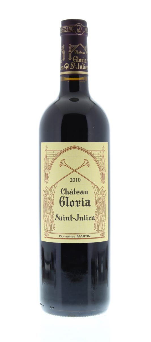 Chateau Gloria  2010 Front Bottle Shot