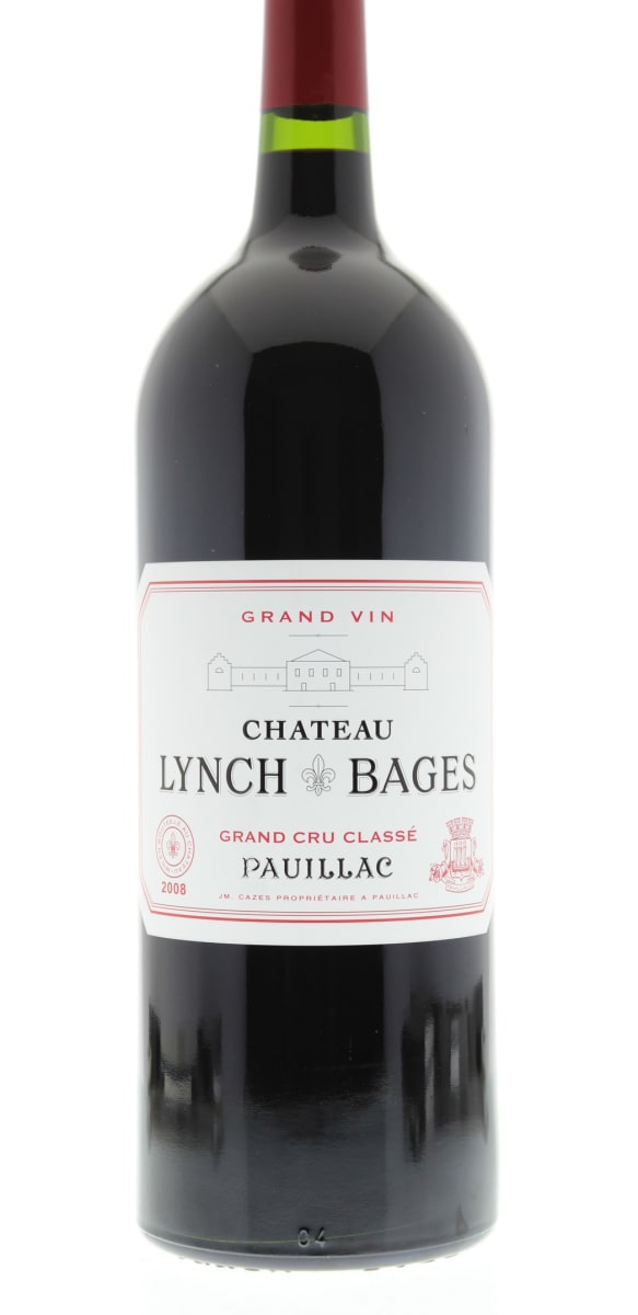 Chateau Lynch-Bages (1.5 Liter Magnum) 2008 Front Bottle Shot