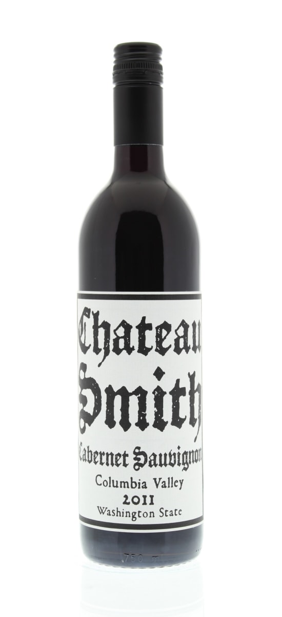 Charles Smith Wines Chateau Smith Cabernet Sauvignon 2011 Front Bottle Shot