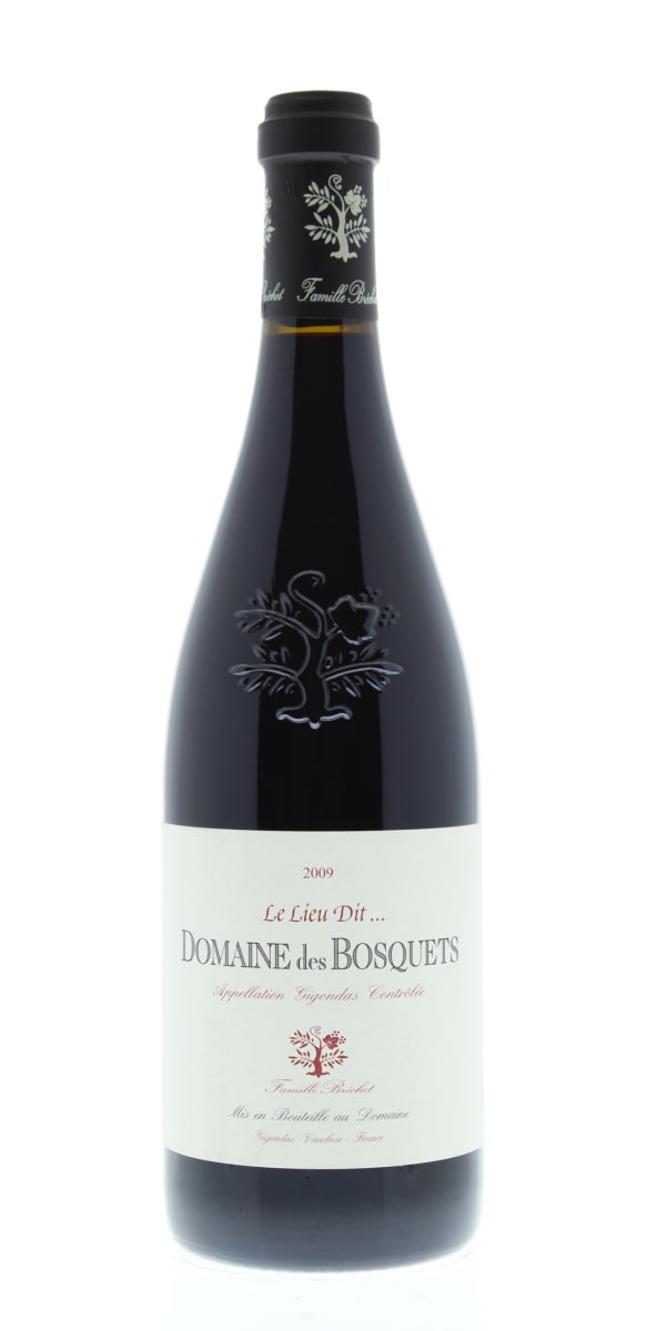 Domaine des Bosquets Gigondas Lieu Dit 2009 Front Bottle Shot