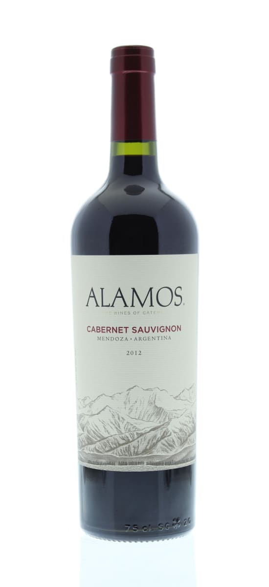 Alamos Cabernet Sauvignon 2012 Front Bottle Shot