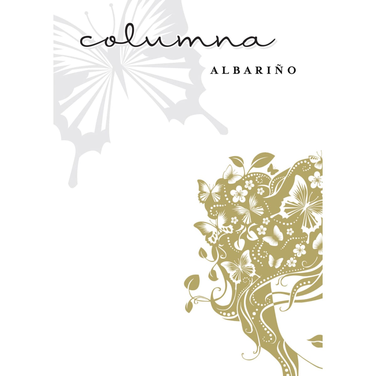 Columna Albarino 2010 Front Label