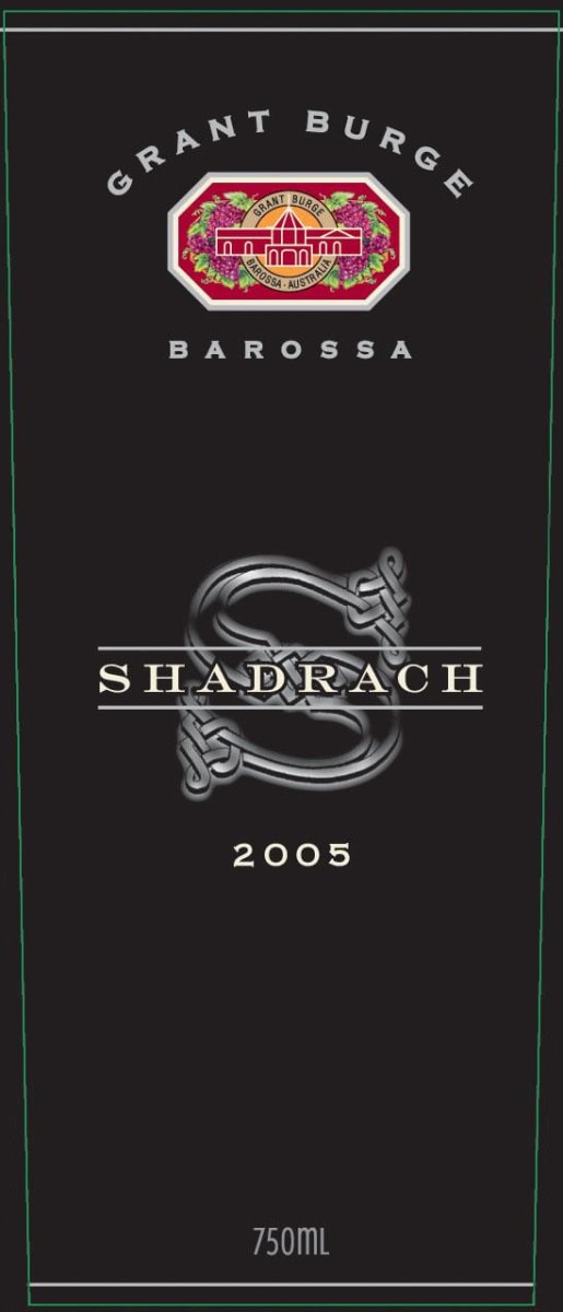 Grant Burge Shadrach Cabernet Sauvignon 2005 Front Label