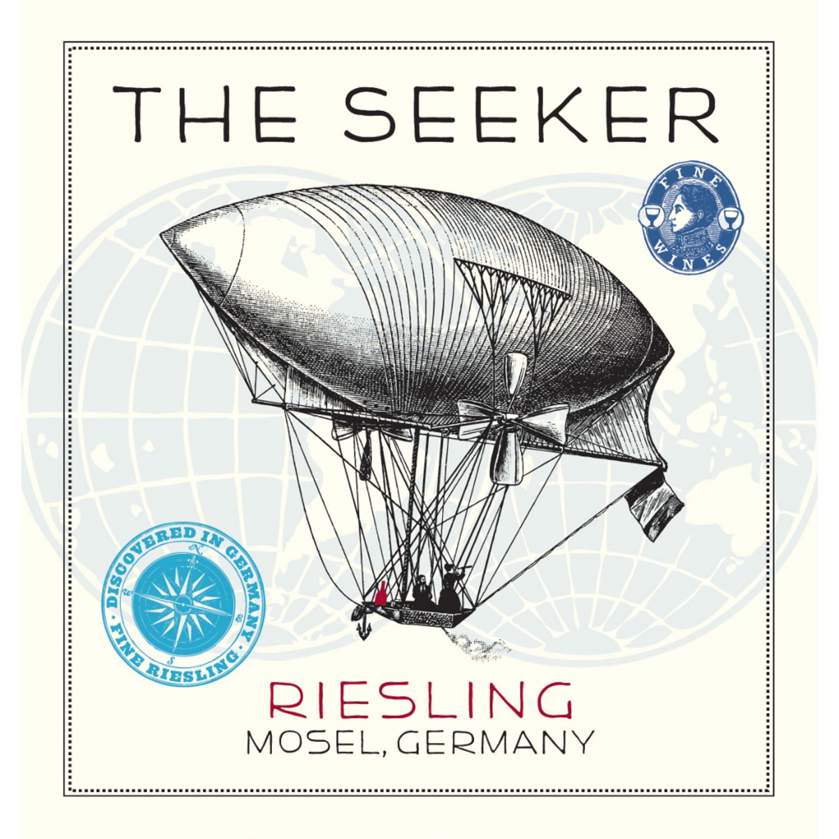 The Seeker Mosel Riesling 2012 Front Label