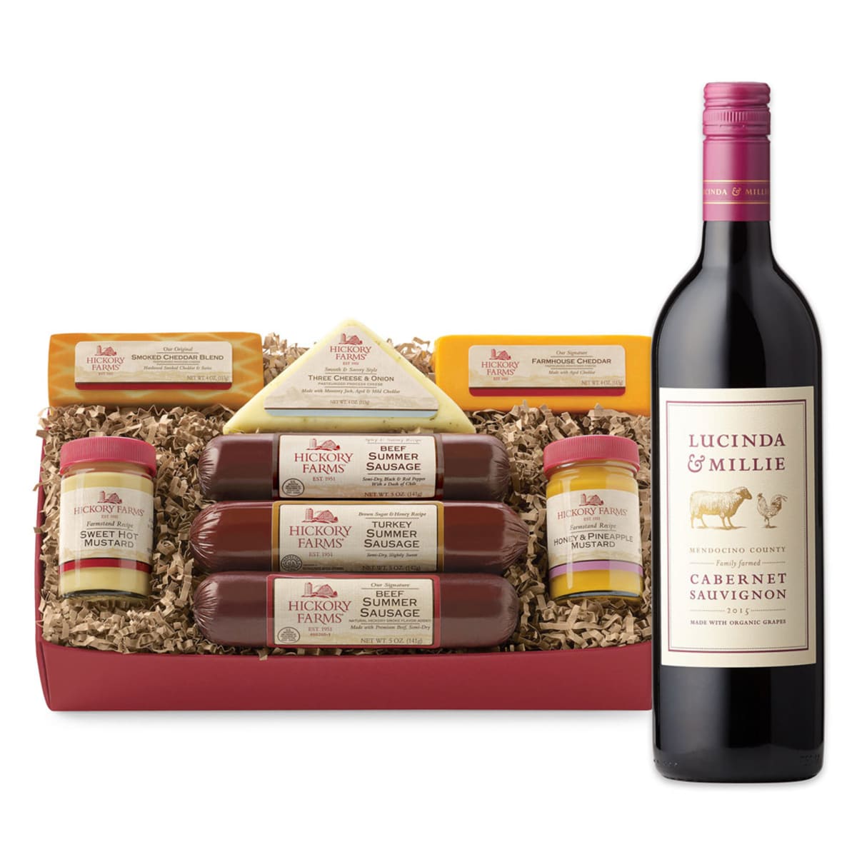 Hickory Farms Here's To The Holidays Gift Set