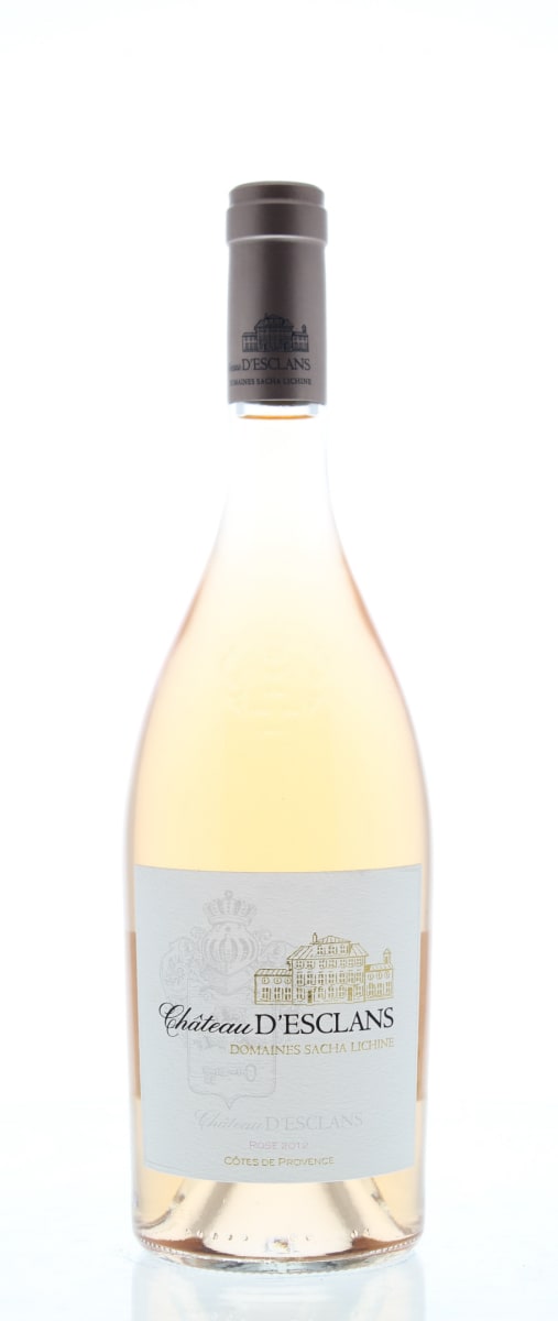 Chateau d'Esclans Rose 2012 Front Bottle Shot