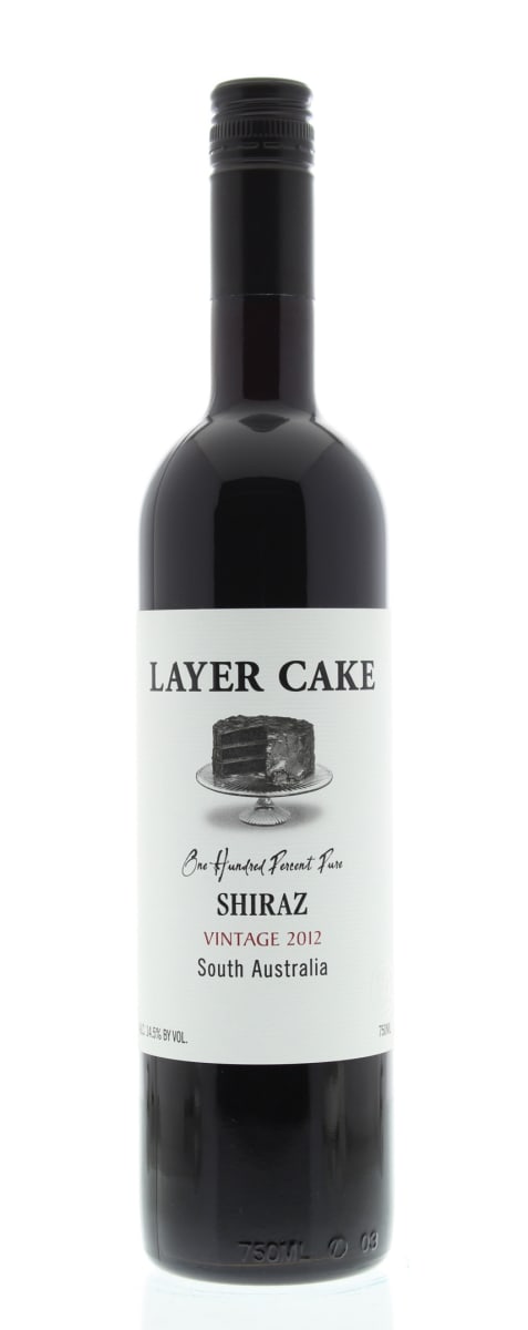 Layer Cake Shiraz 2012 Front Bottle Shot