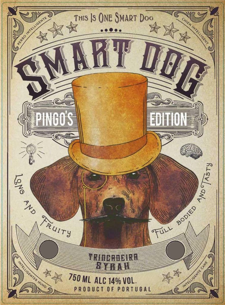 Joao Portugal Ramos Smart Dog Syrah 2015 Front Label