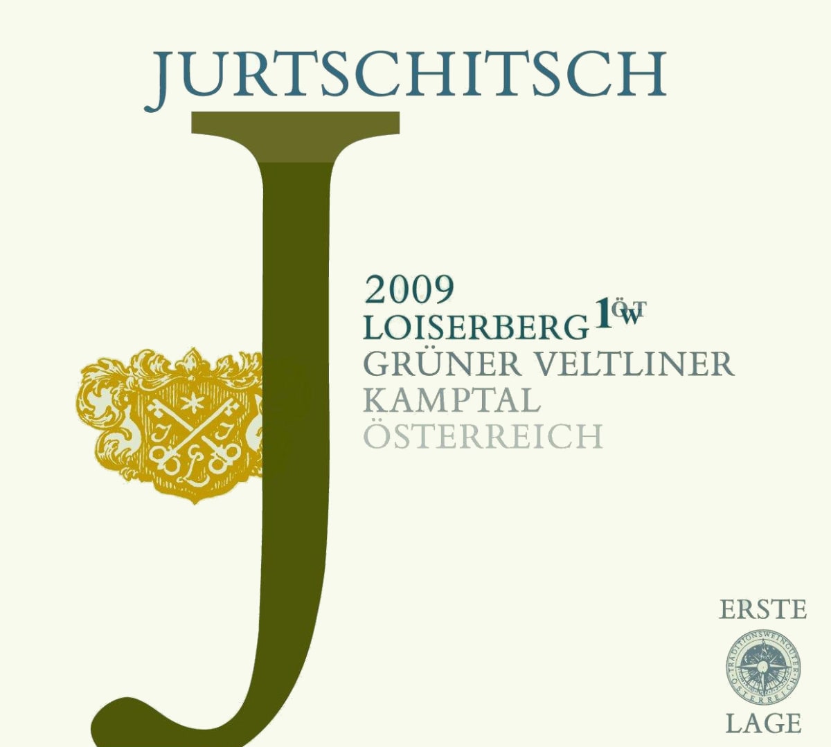 Jurtschitsch Loiserberg OTW Reserve Riesling 2009 Front Label