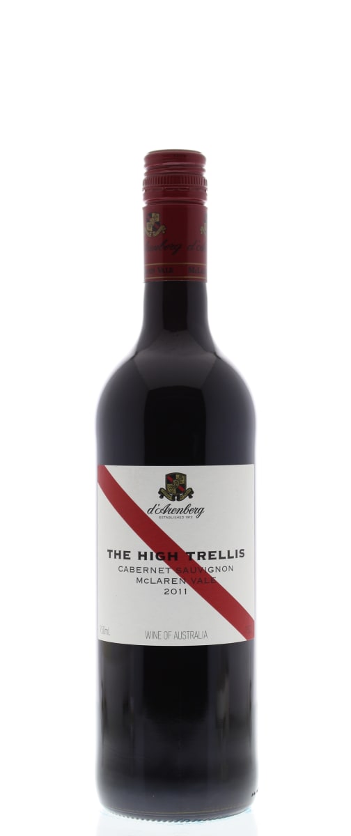 d'Arenberg The High Trellis Cabernet Sauvignon 2011 Front Bottle Shot