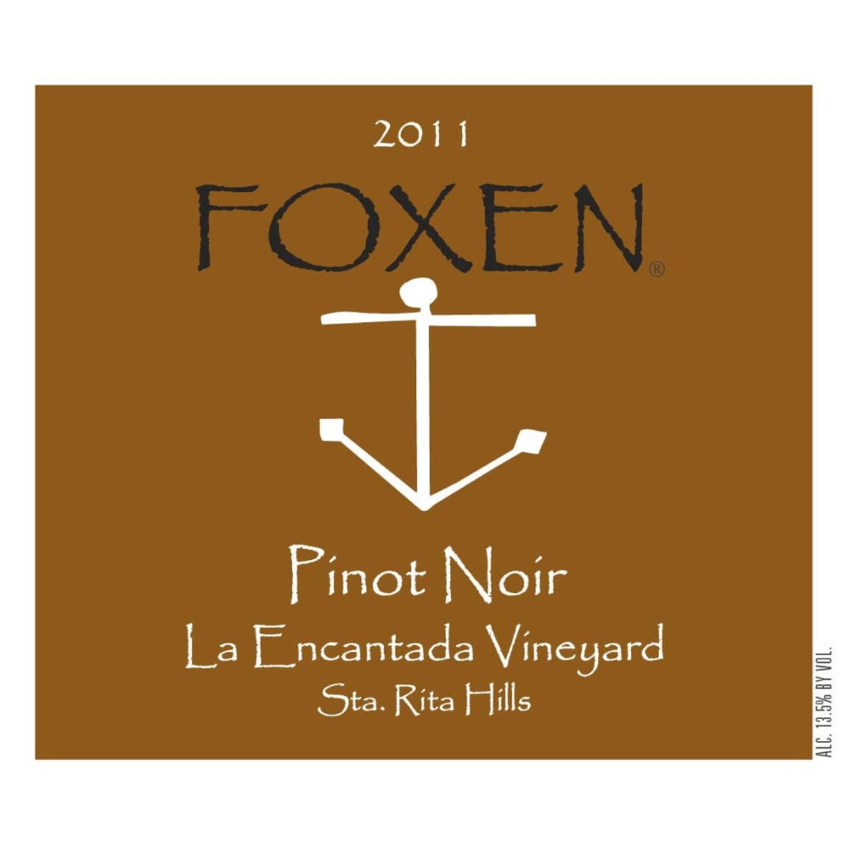 Foxen La Encantada Vineyard Pinot Noir 2011 Front Label