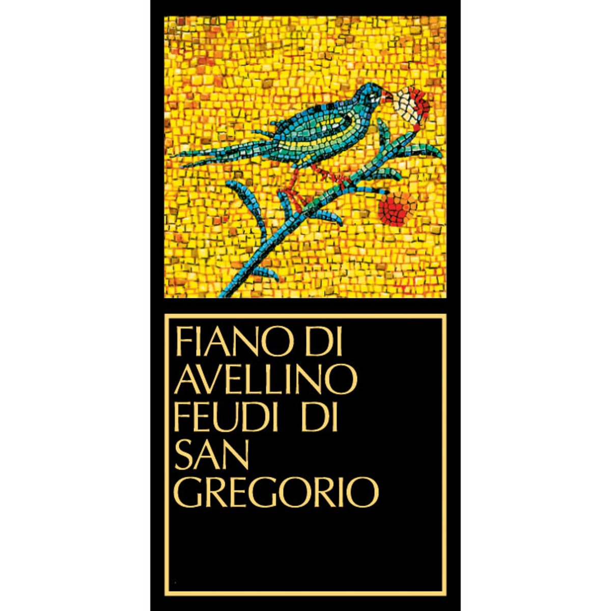 Feudi di San Gregorio Fiano di Avellino 2012 Front Label