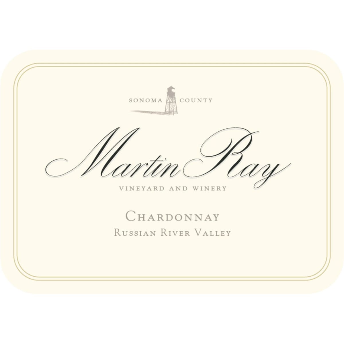 Martin Ray Russian River Valley Chardonnay (375ML half-bottle) 2013 Front Label