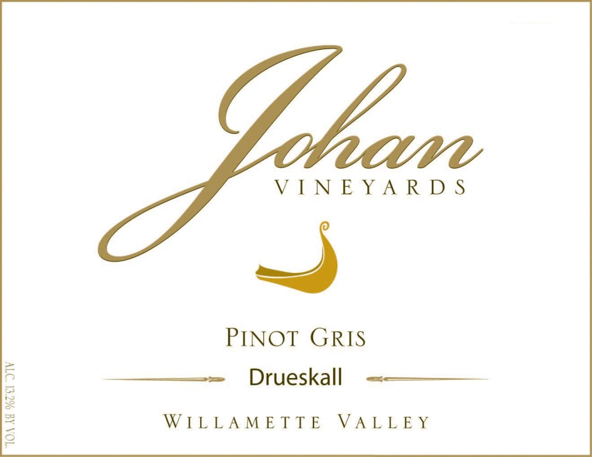 Johan Vineyards Drueskall Pinot Gris 2013