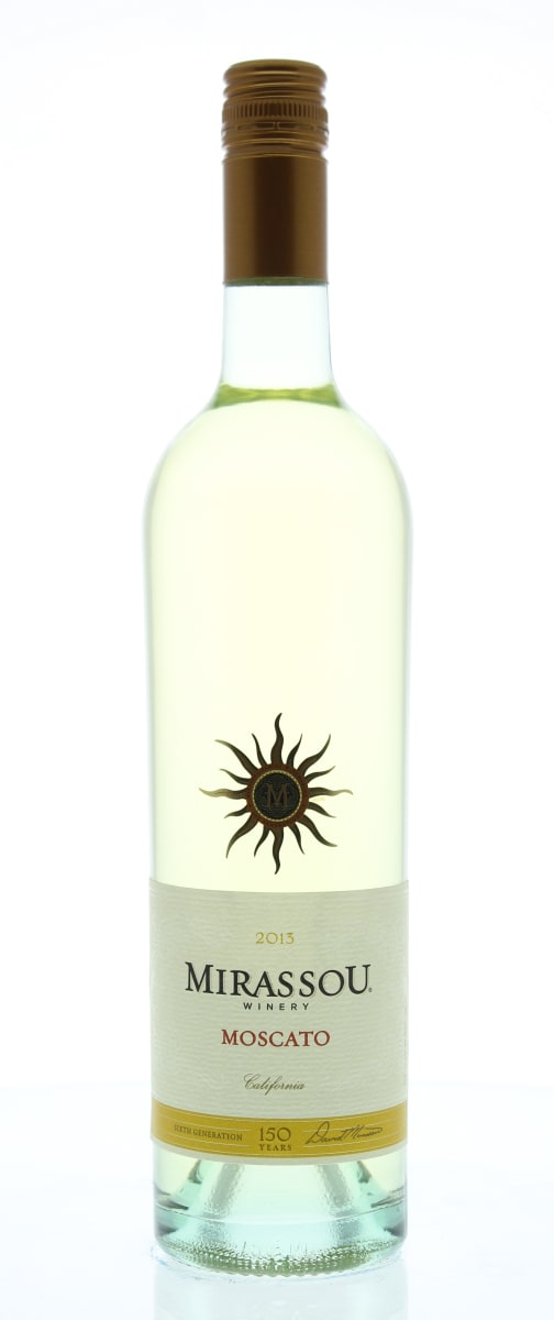 Mirassou Moscato 2013 Front Bottle Shot