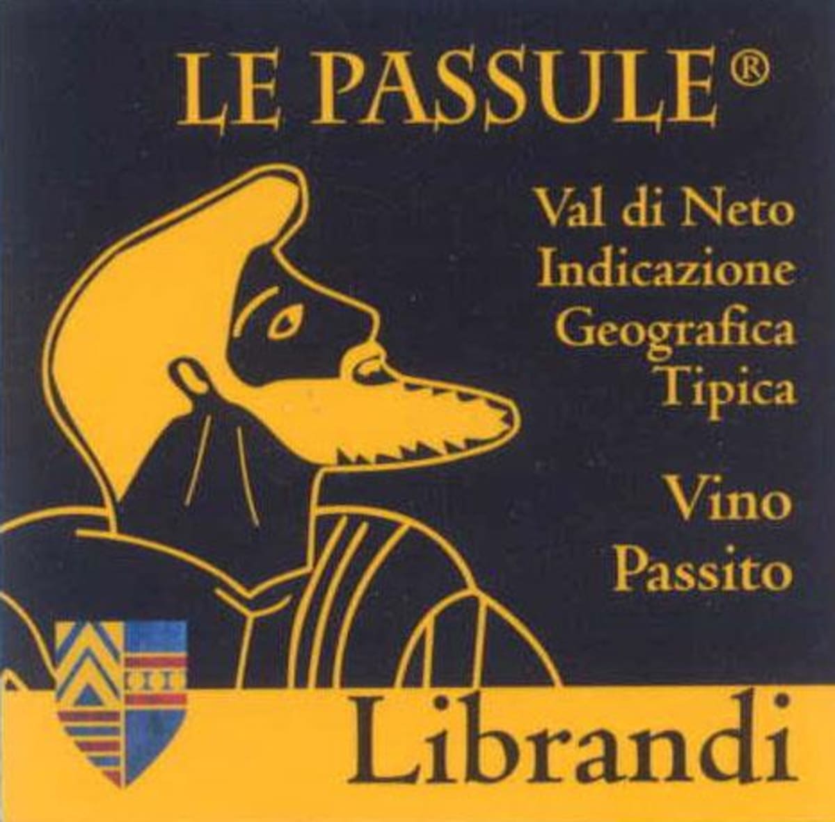 Librandi Val di Neto Passule Passito Bianco 2005 Front Label