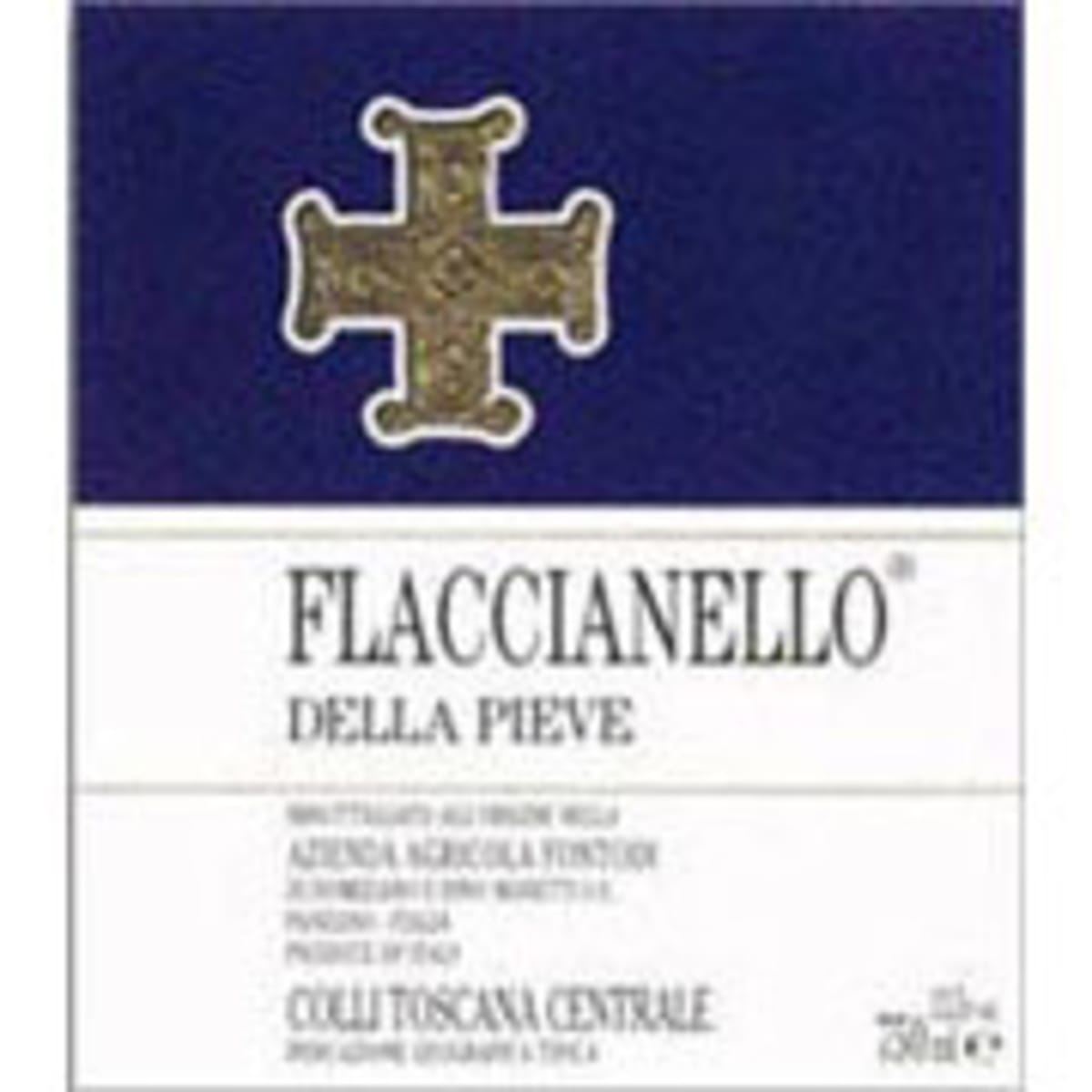 Fontodi Flaccianello della Pieve (3 Liter Bottle) 2001 Front Label