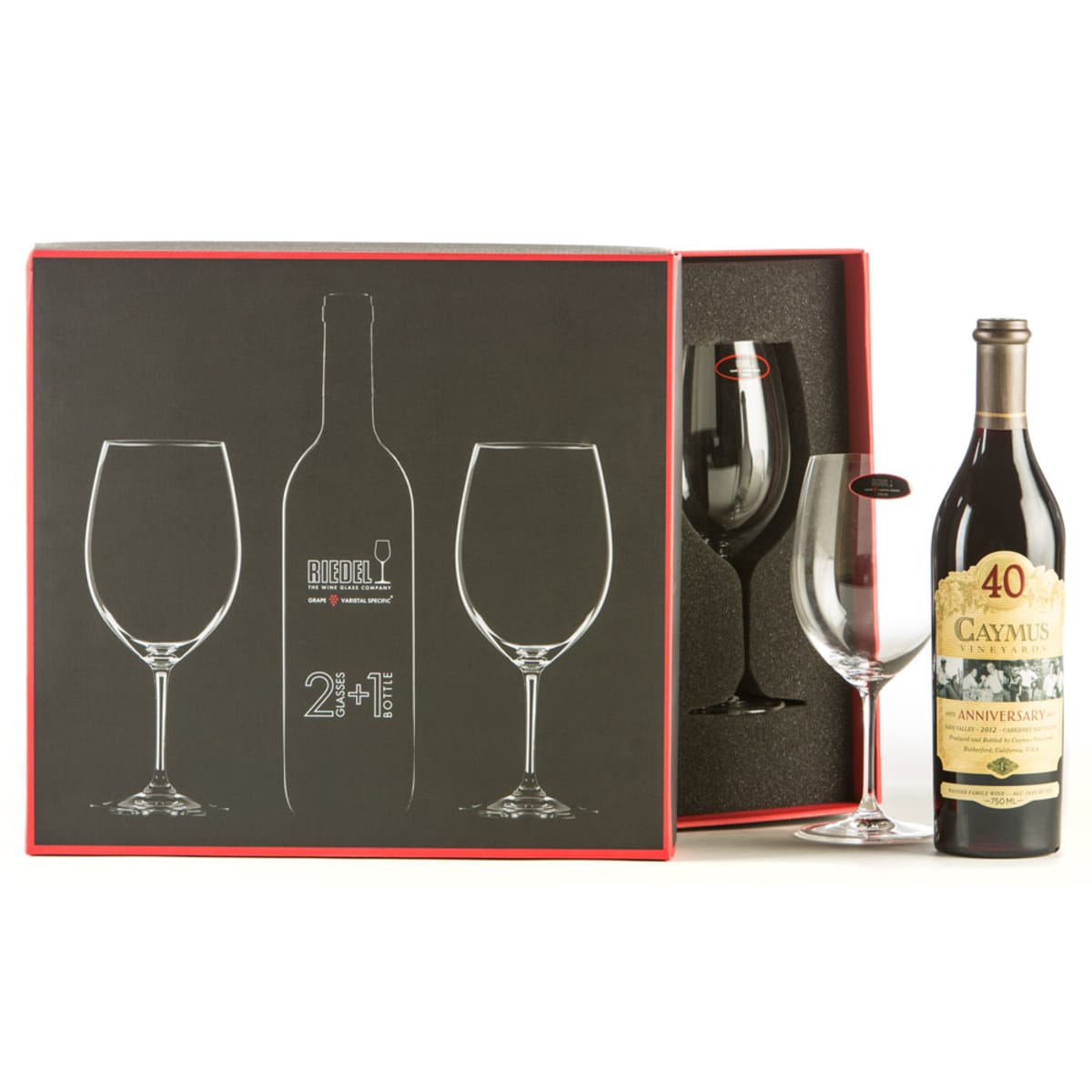 Red Wine & Wine Glass Gift Set