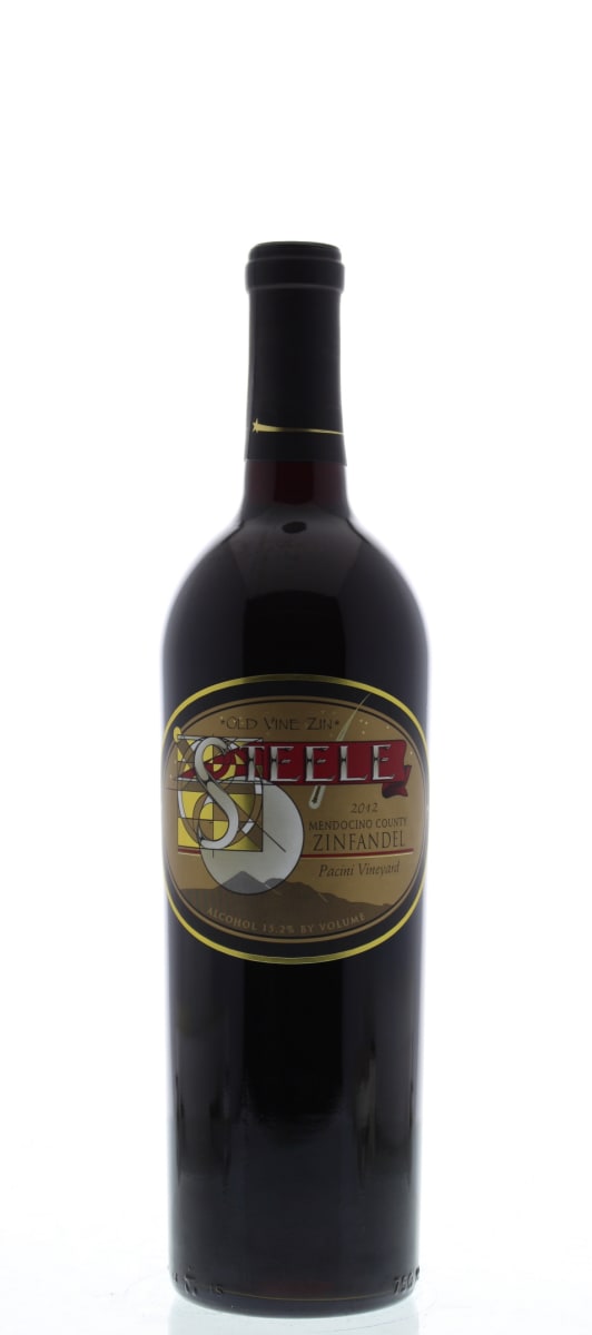 Steele Pacini Zinfandel 2012 Front Bottle Shot