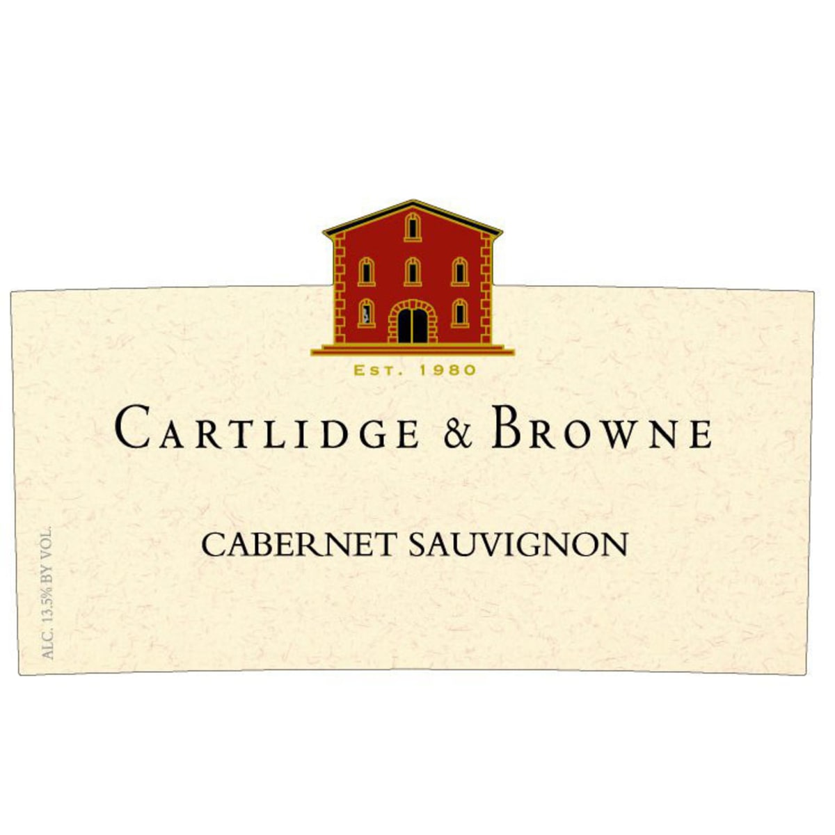 Cartlidge & Browne Cabernet Sauvignon 2012 Front Label