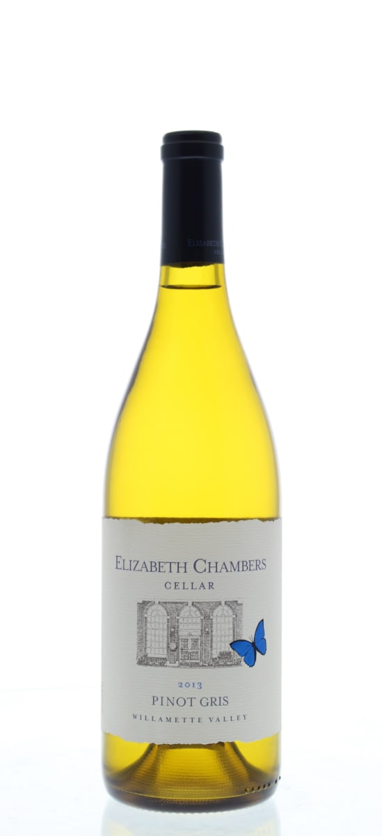 Elizabeth Chambers Pinot Gris 2013 Front Bottle Shot