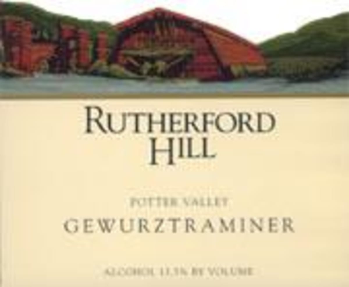 Rutherford Hill Gewurztraminer 1997 Front Label