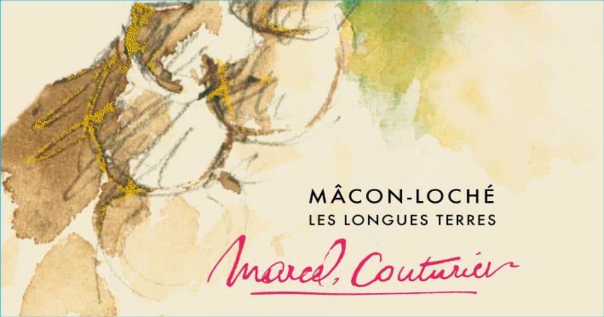 Domaine Marcel Couturier Macon-Loche Les Longues Terres 2013 Front Label