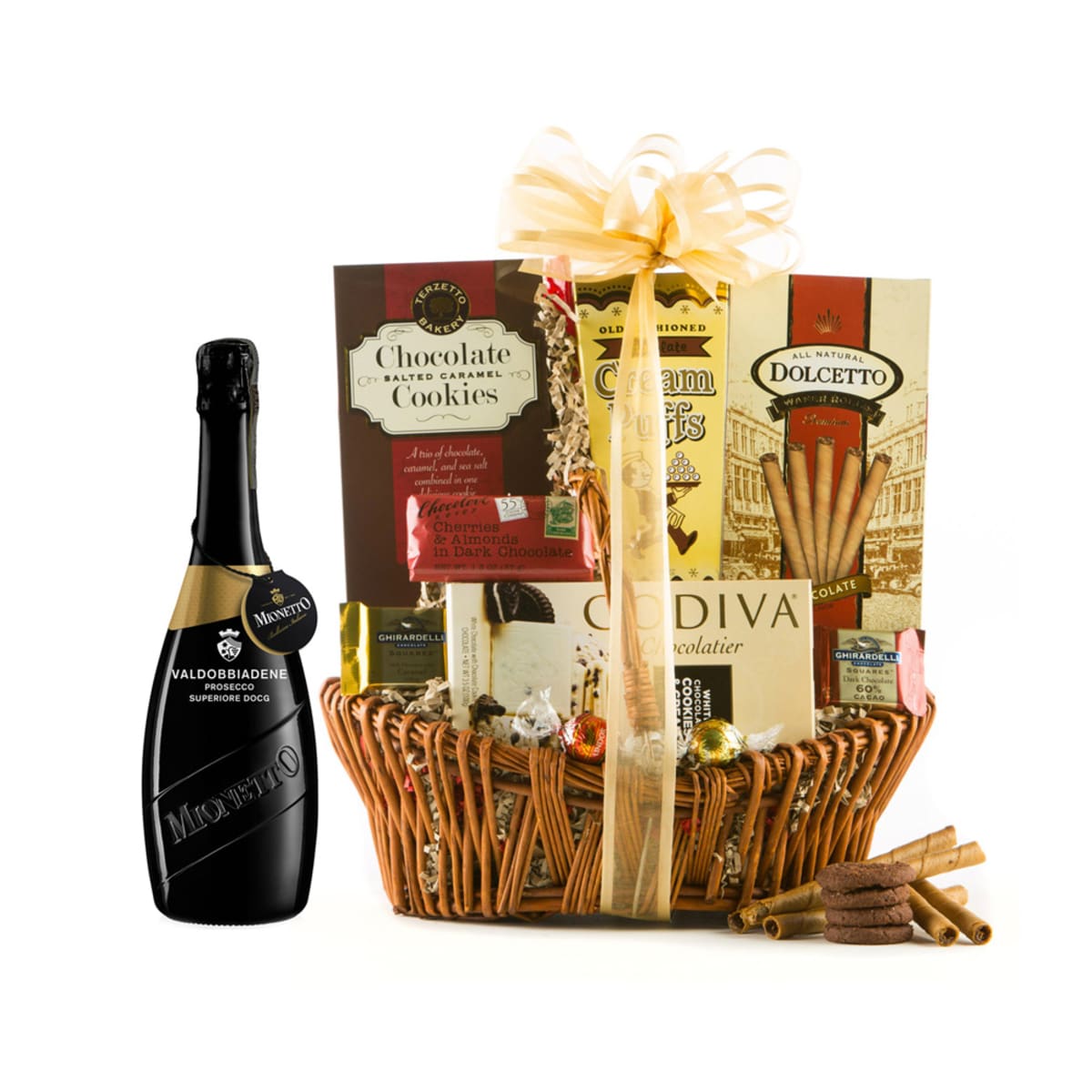 Ultimate Chocolate and Prosecco Gift Basket | Wine.com
