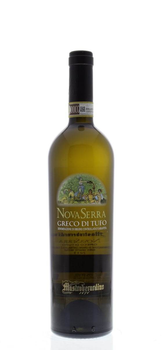 Mastroberardino NovaSerra Greco di Tufo 2013 Front Bottle Shot