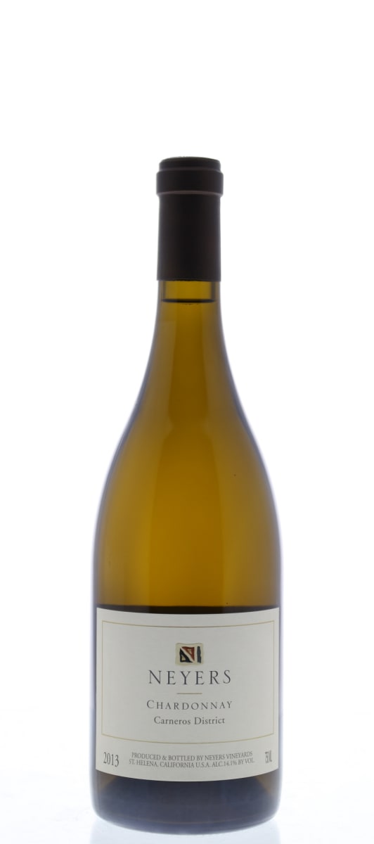 Neyers Carneros Chardonnay 2013 Front Bottle Shot