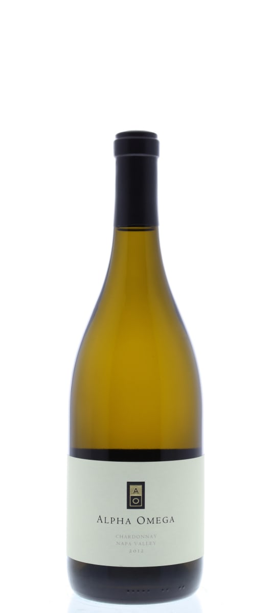 Alpha Omega Chardonnay 2012 Front Bottle Shot