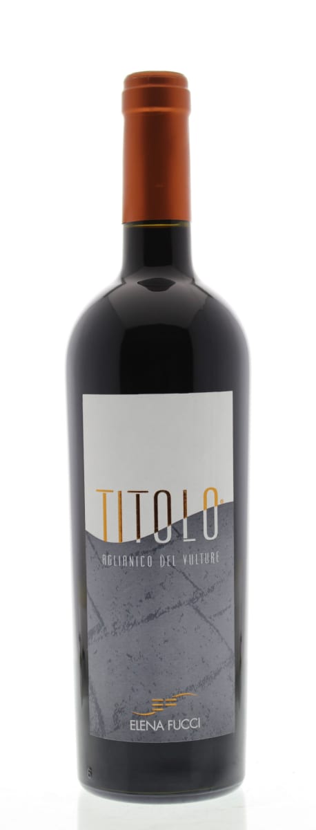 Elena Fucci Aglianico del Vulture Titolo 2012 Front Bottle Shot