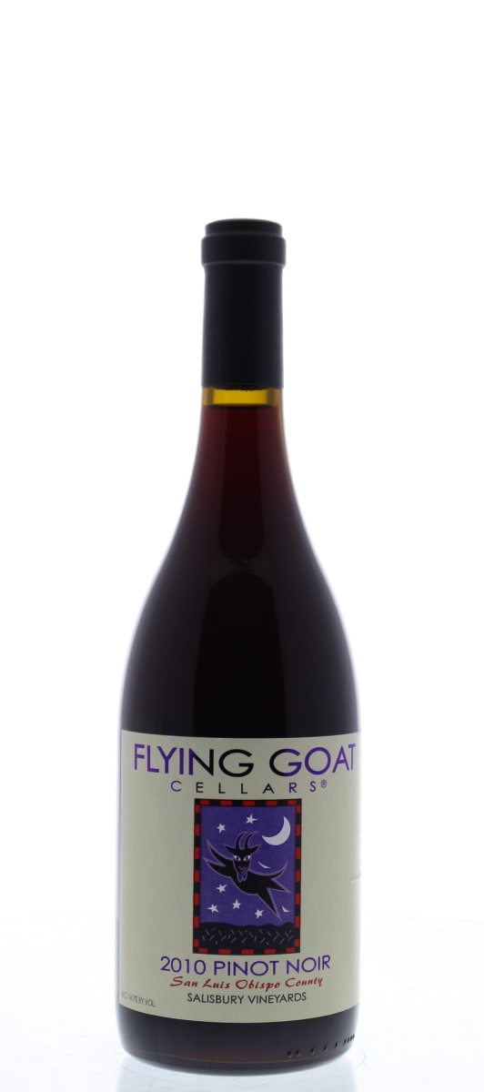 Flying Goat Cellars Salisbury Vineyard Pinot Noir 2010 Front Bottle Shot