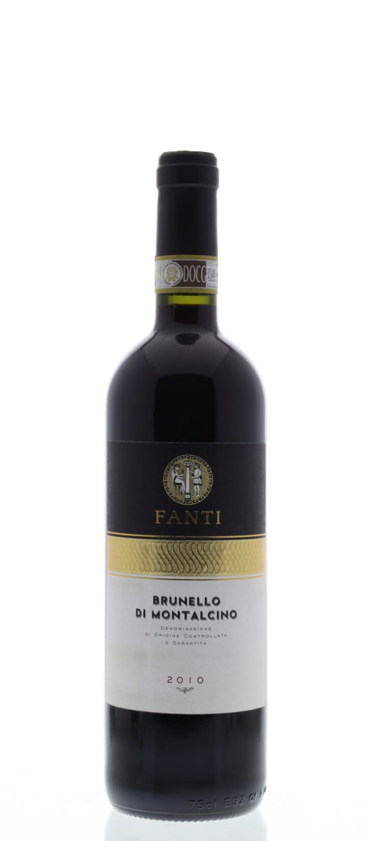 Fanti Brunello di Montalcino 2010 Front Bottle Shot