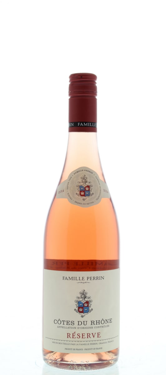 Famille Perrin Reserve Cotes du Rhone Rose 2014 Front Bottle Shot