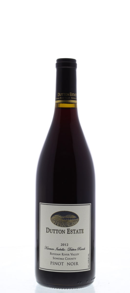 Dutton Estate Karmen Isabella Pinot Noir 2012 Front Bottle Shot