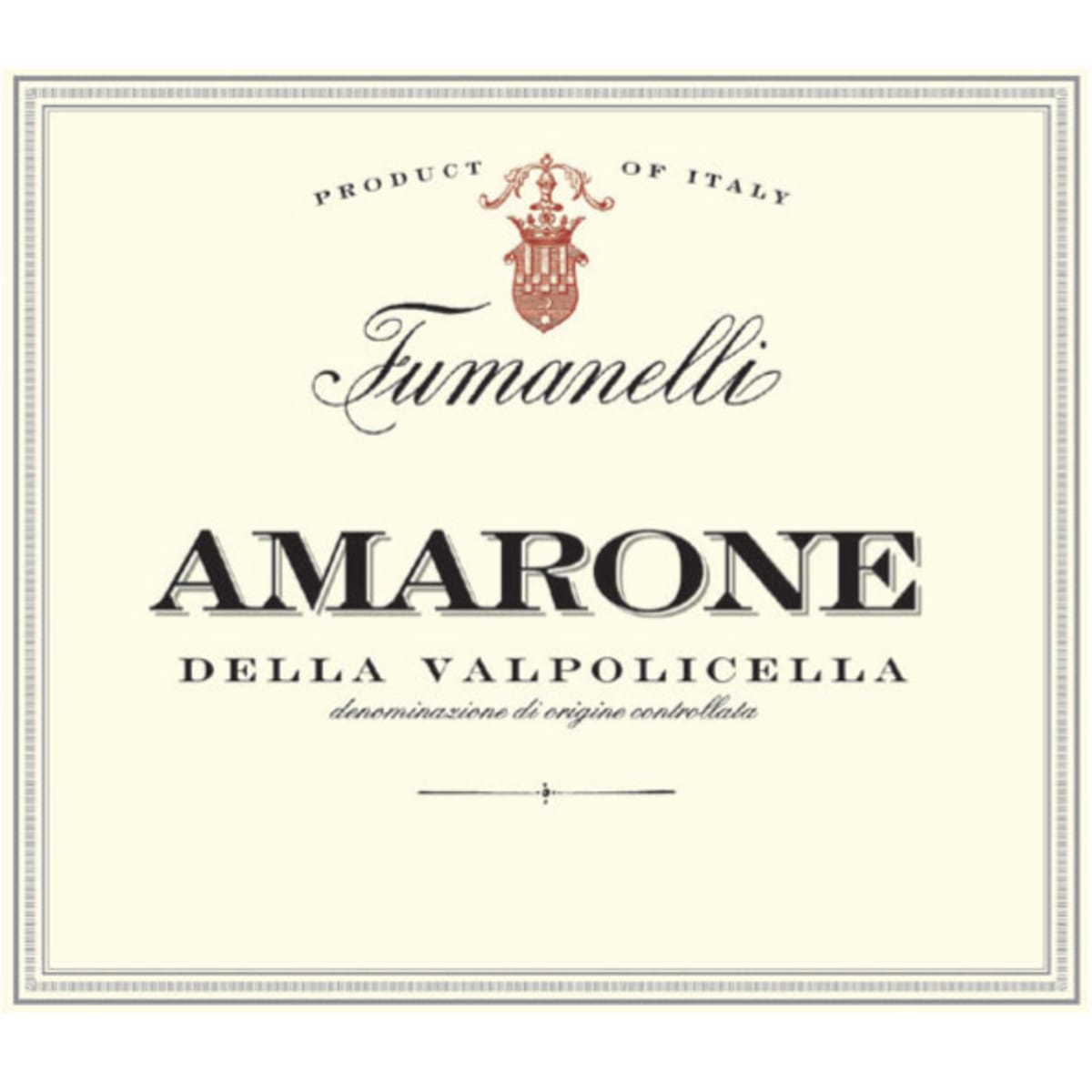 Marchesi Fumanelli Amarone della Valpolicella 2008 Front Label