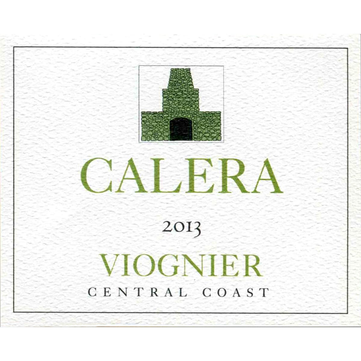 Calera Viognier 2013 Front Label