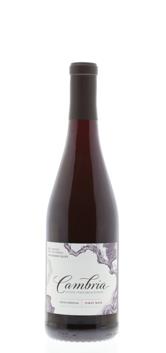 Cambria Benchbreak Pinot Noir 2013 Front Bottle Shot