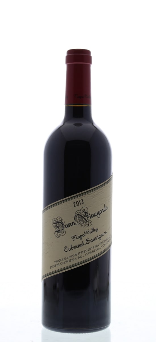 Dunn Napa Valley Cabernet Sauvignon 2012 Front Bottle Shot