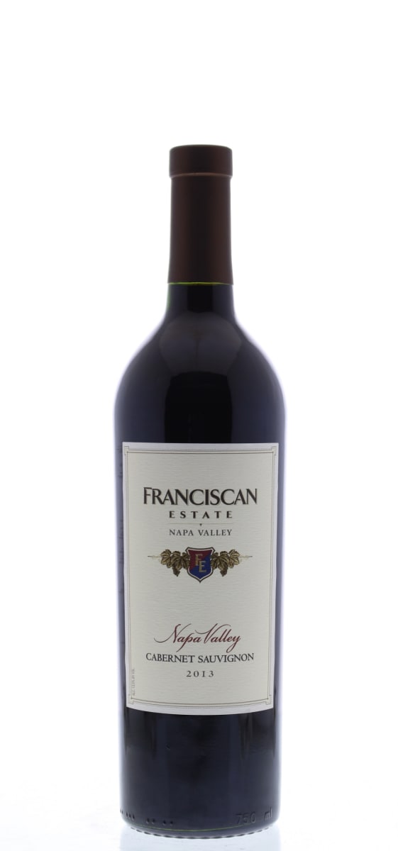 Franciscan Estate Cabernet Sauvignon 2013 Front Bottle Shot