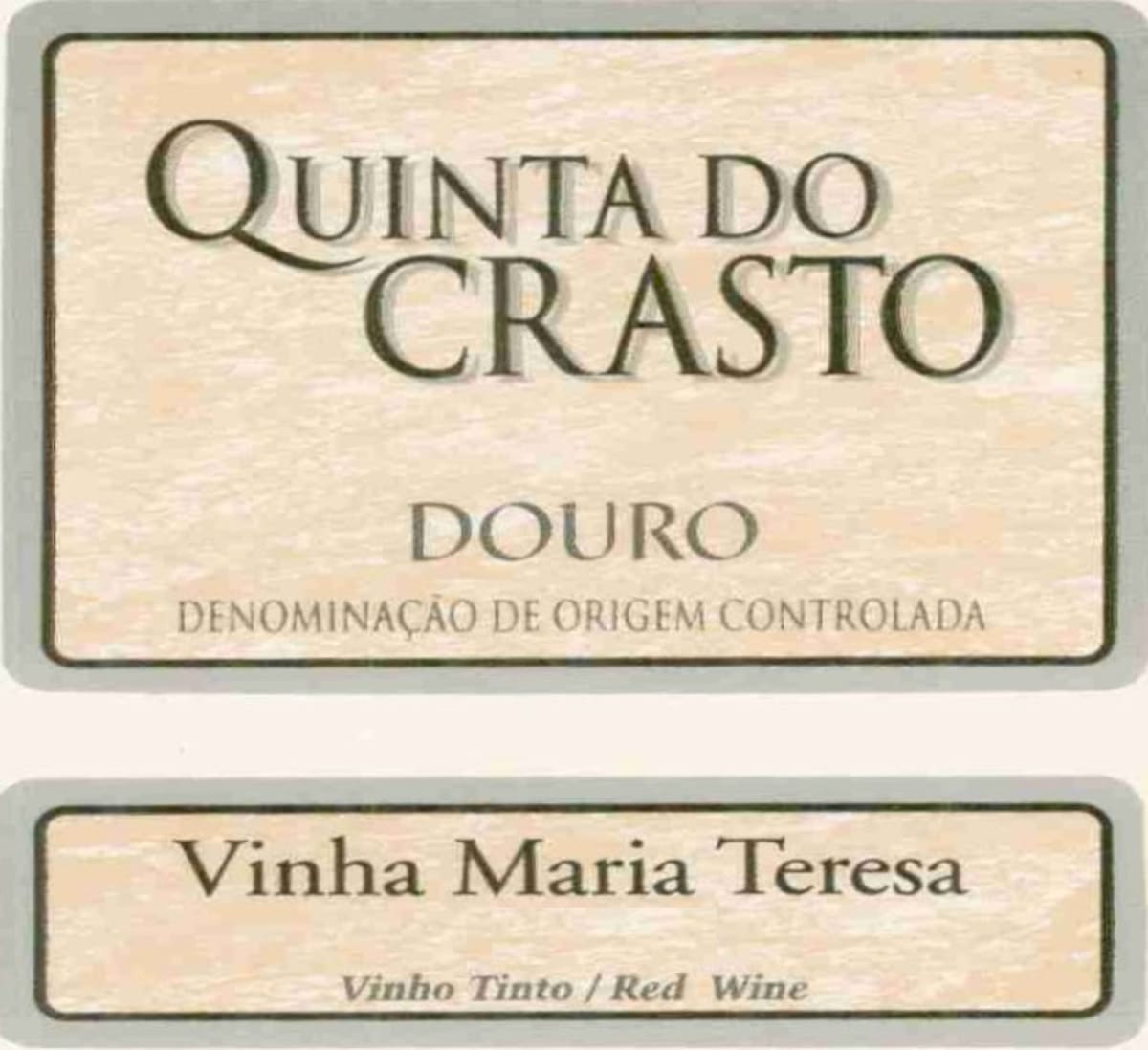 Quinta do Crasto Vinha Maria Teresa 2006 Front Label