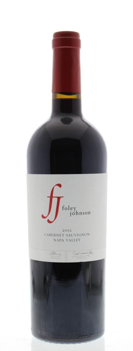 Foley Johnson Napa Valley Cabernet Sauvignon 2012 Front Bottle Shot