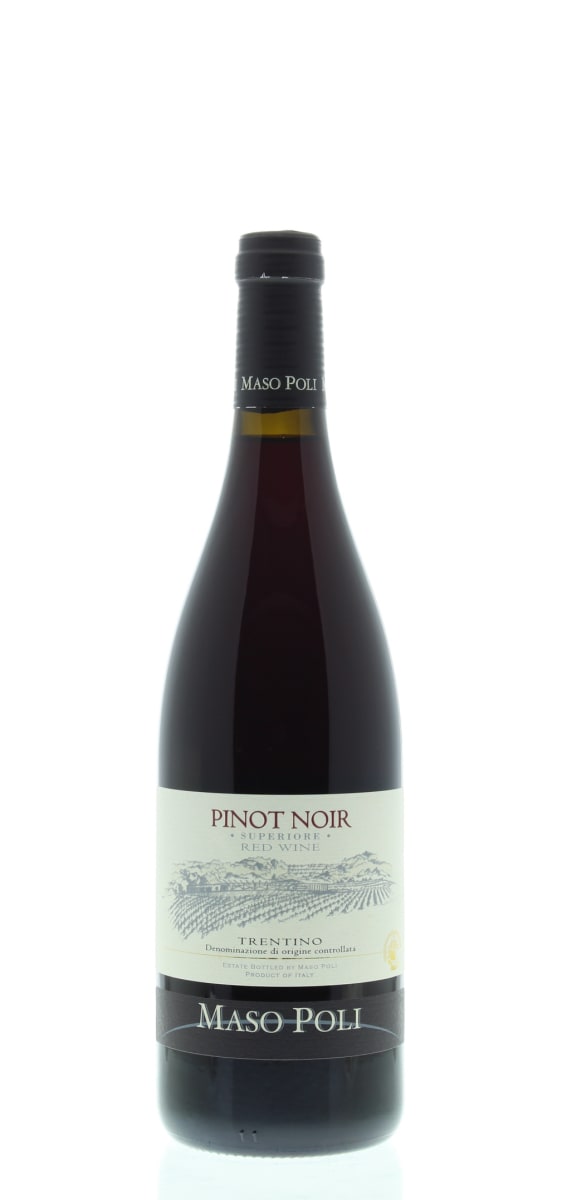 Maso Poli Pinot Noir 2012 Front Bottle Shot