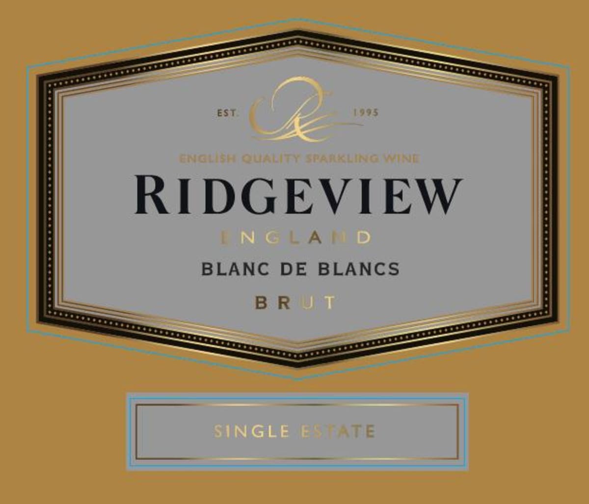 Ridgeview Wine Estate Blanc de Blancs Brut 2013 Front Label