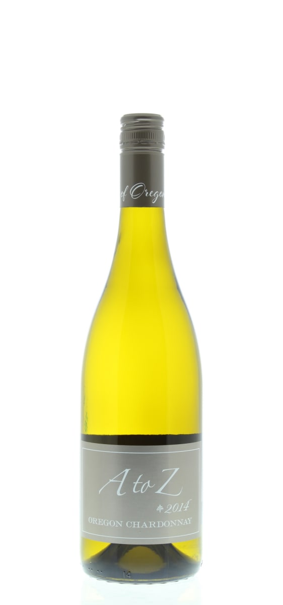 A to Z Chardonnay 2014 Front Bottle Shot