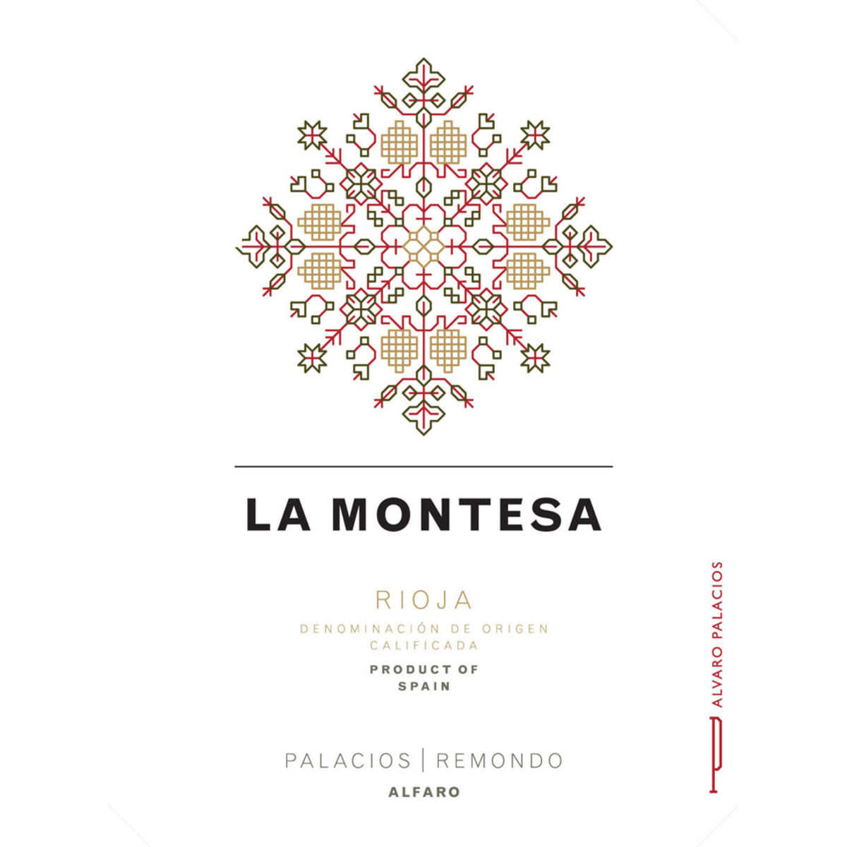 Palacios Remondo Finca La Montesa 2012 Front Label