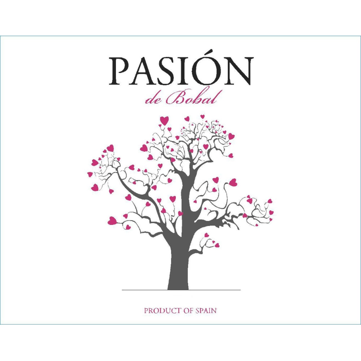 Sierra Norte Pasion de Bobal 2012 Front Label